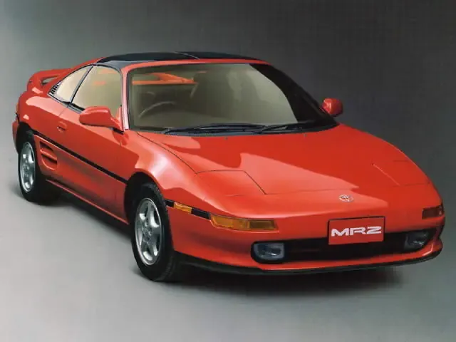 Toyota MR2 1989, купе, 2 поколение, W20 (10.1989 - 10.1999)