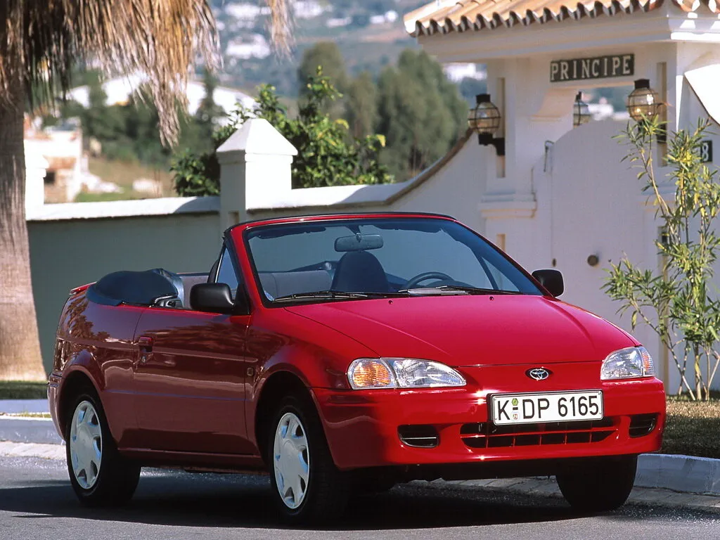 Toyota Paseo 1995, открытый кузов, 2 поколение, EL54 (09.1995 - 07.1999)