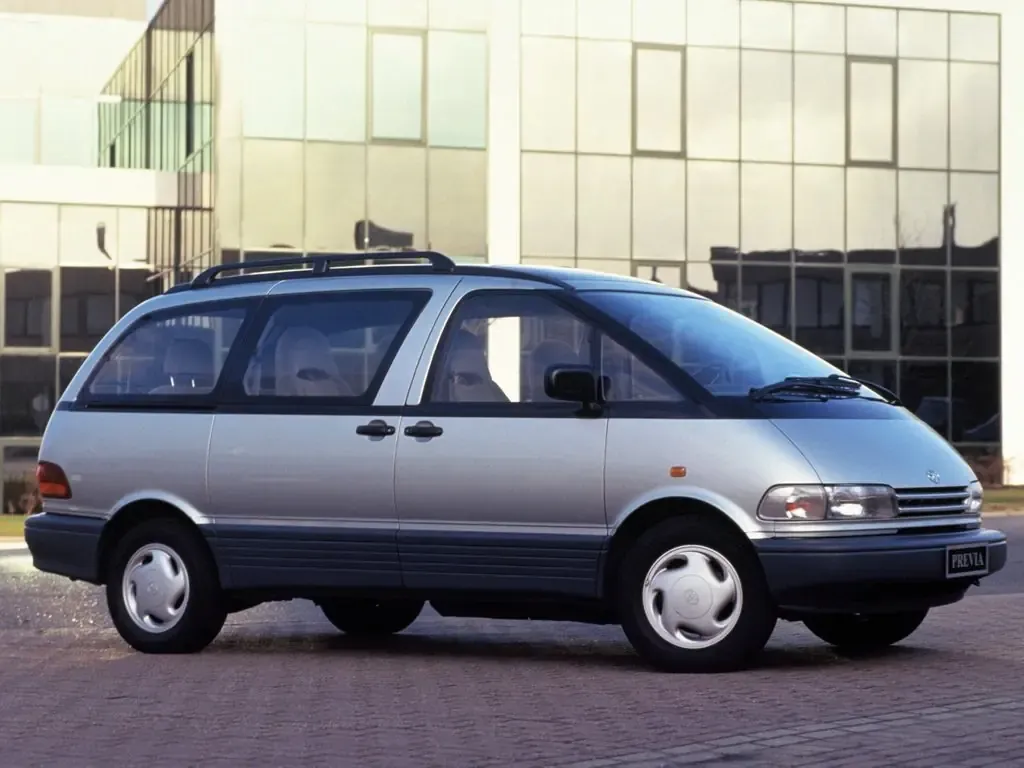 Toyota Previa 1990, минивэн, 1 поколение, XR10 (05.1990 - 12.1993)