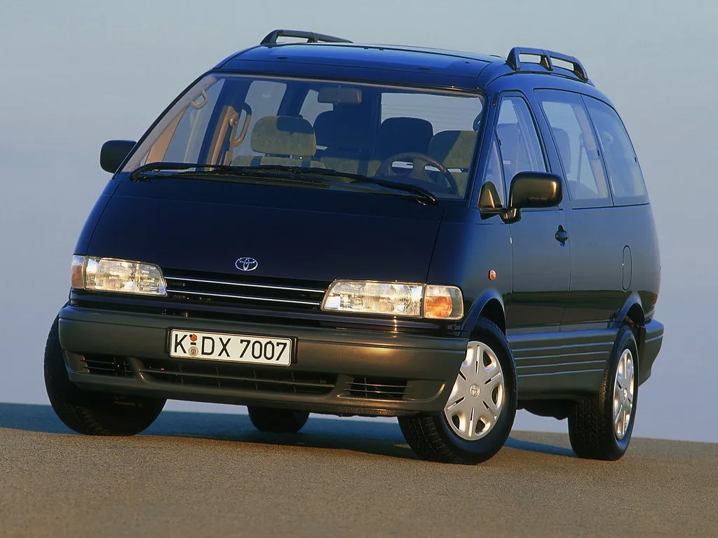 Toyota Previa рестайлинг 1994, минивэн, 1 поколение, XR10 (01.1994 - 12.1999)