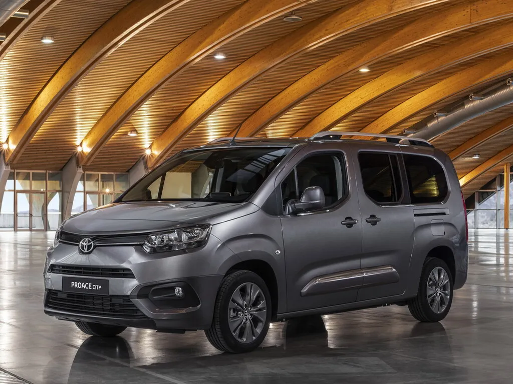 Toyota Proace City 2019, минивэн, 1 поколение (04.2019 - 11.2023)