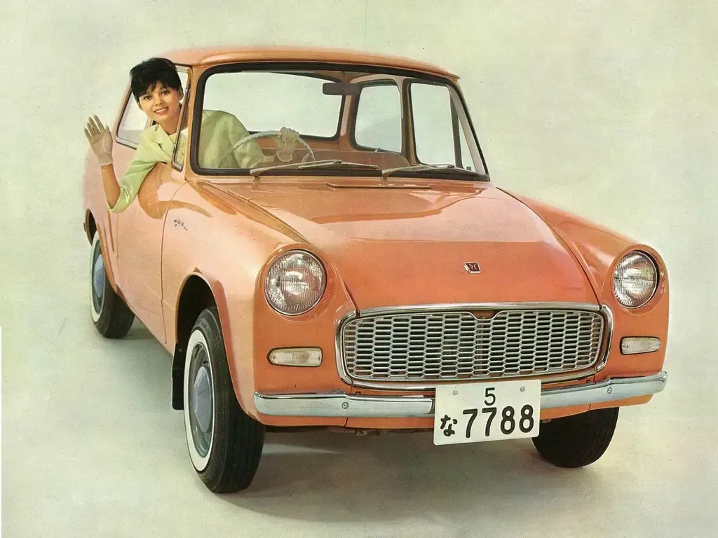 Toyota Publica 1961, купе, 1 поколение, P10 (06.1961 - 04.1969)