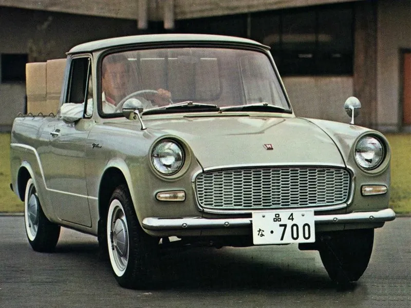Toyota Publica 1964, пикап, 1 поколение, P10 (02.1964 - 04.1969)