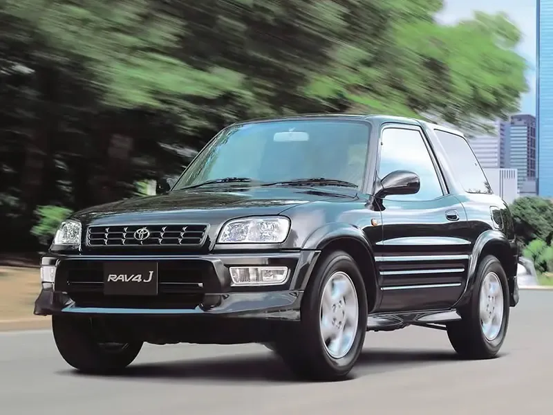 Toyota RAV4 рестайлинг 1997, джип/suv 3 дв., 1 поколение, XA10 (09.1997 - 04.2000)