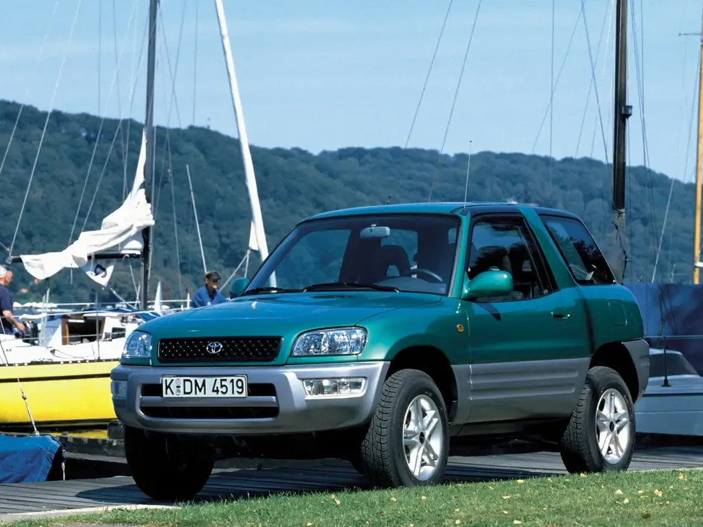 Toyota RAV4 рестайлинг 1997, джип/suv 3 дв., 1 поколение, XA10 (09.1997 - 06.2000)