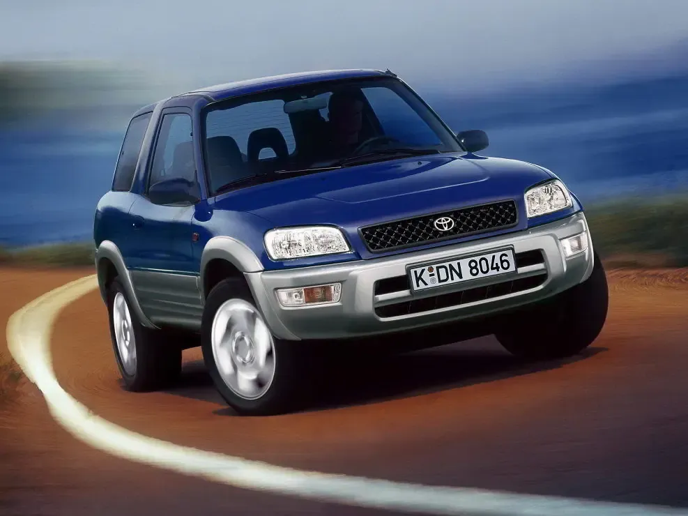 Toyota RAV4 рестайлинг 1997, джип/suv 3 дв., 1 поколение, XA10 (09.1997 - 06.2000)