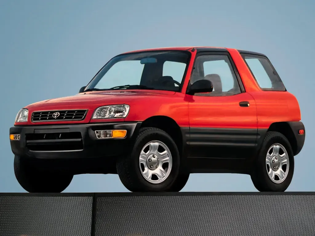 Toyota RAV4 рестайлинг 1997, джип/suv 3 дв., 1 поколение, XA10 (09.1997 - 12.2000)