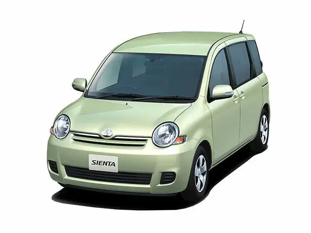 Toyota Sienta рестайлинг 2006, минивэн, 1 поколение, NCP80 (05.2006 - 06.2015)