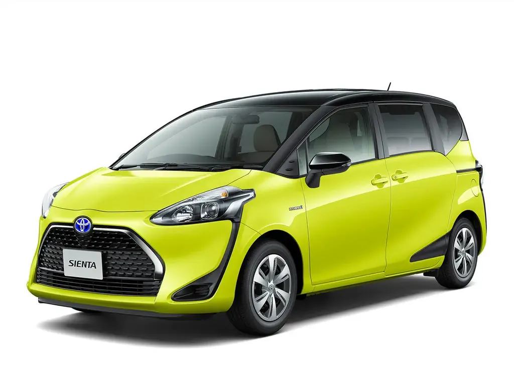 Toyota Sienta рестайлинг 2018, минивэн, 2 поколение, XP170 (09.2018 - 07.2022)