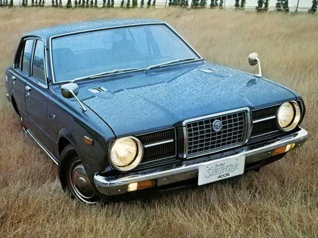 Toyota Sprinter 1974, седан, 3 поколение, E40, E60 (04.1974 - 12.1976)