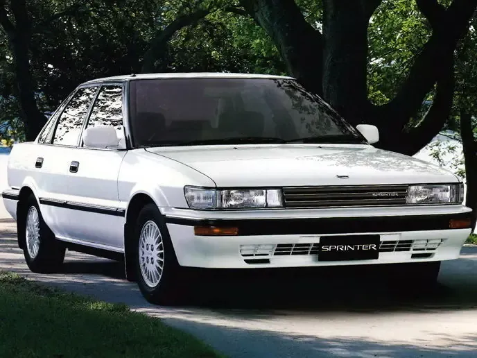 Toyota Sprinter 1987, седан, 6 поколение, AE91 (05.1987 - 04.1989)