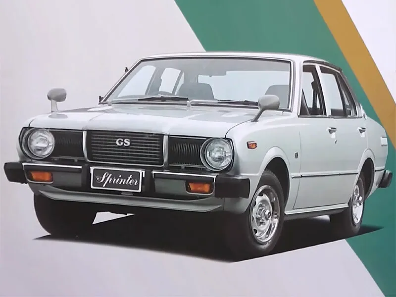 Toyota Sprinter рестайлинг 1977, седан, 3 поколение, E60 (01.1977 - 03.1978)