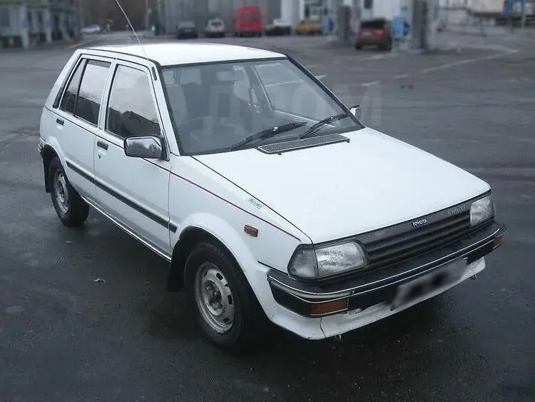 Toyota Starlet 1984, хэтчбек 3 дв., 3 поколение, P70 (10.1984 - 11.1989)