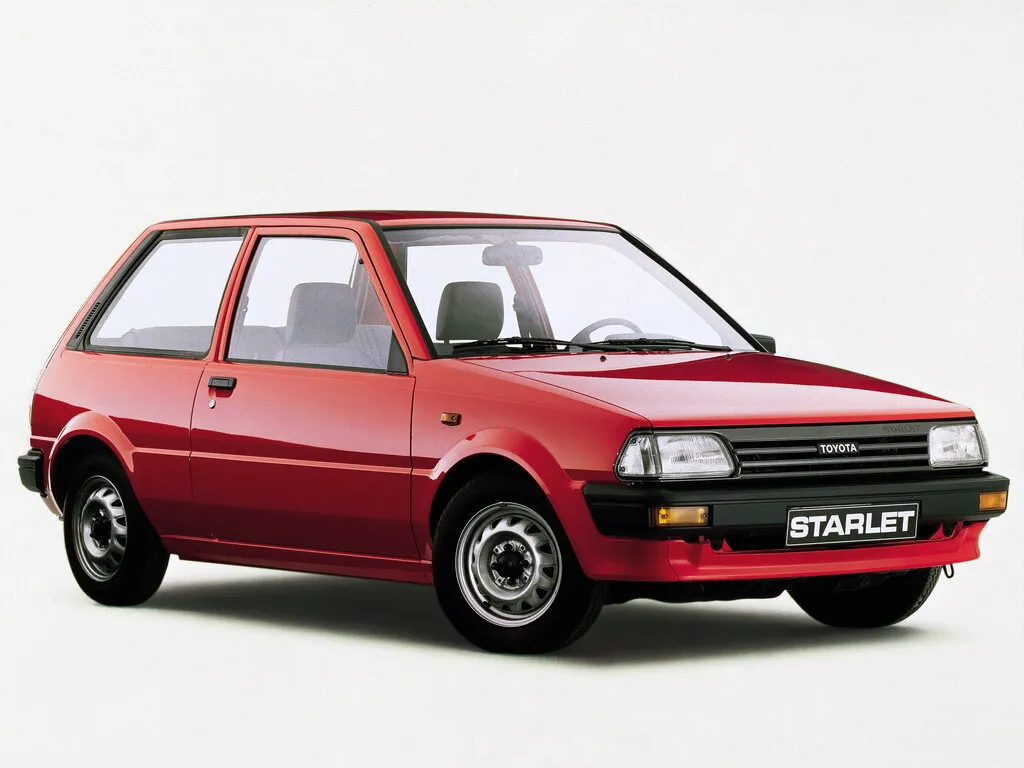 Toyota Starlet 1984, хэтчбек 3 дв., 3 поколение, P70 (10.1984 - 11.1989)