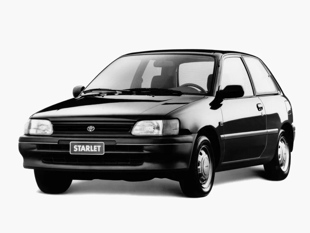 Toyota Starlet 1989, хэтчбек 3 дв., 4 поколение, P80 (12.1989 - 12.1995)
