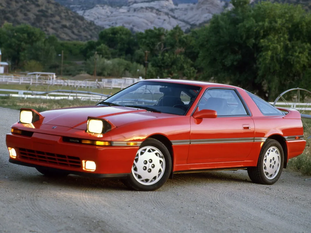 Toyota Supra рестайлинг 1988, хэтчбек 3 дв., 3 поколение, A70 (08.1988 - 04.1993)