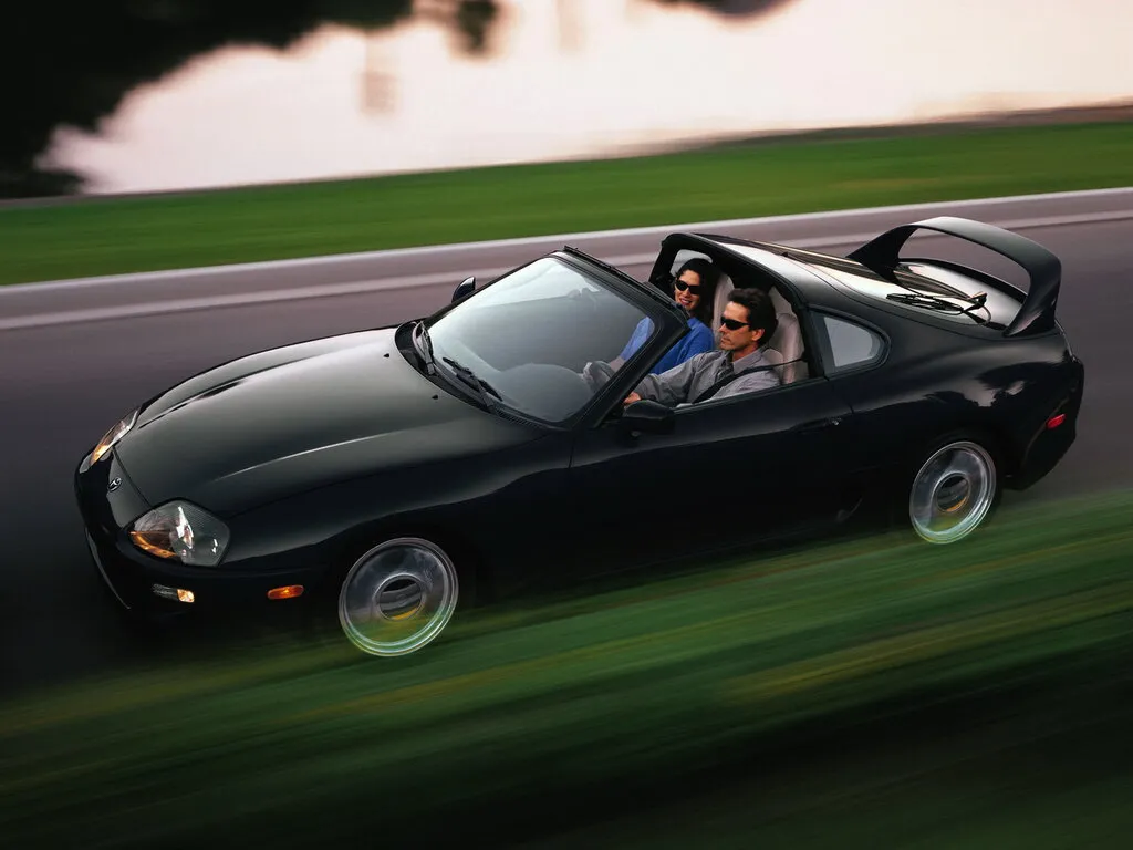 Toyota Supra рестайлинг 1996, открытый кузов, 4 поколение, A80 (03.1996 - 08.1998)