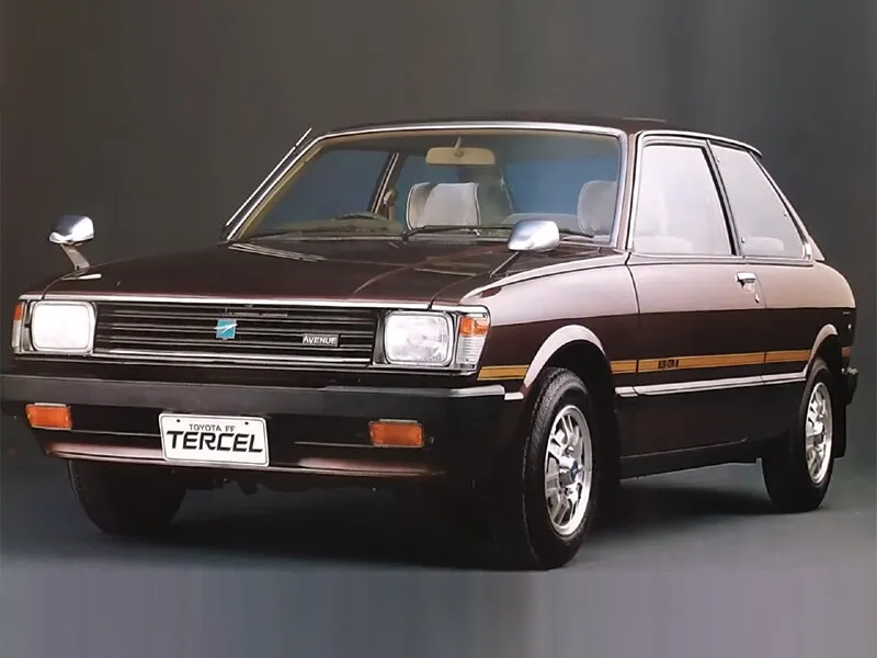 Toyota Tercel рестайлинг 1980, хэтчбек 3 дв., 1 поколение, L10 (08.1980 - 04.1982)