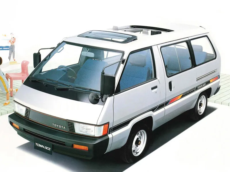 Toyota Town Ace 1982, минивэн, 2 поколение, R20 (11.1982 - 07.1985)