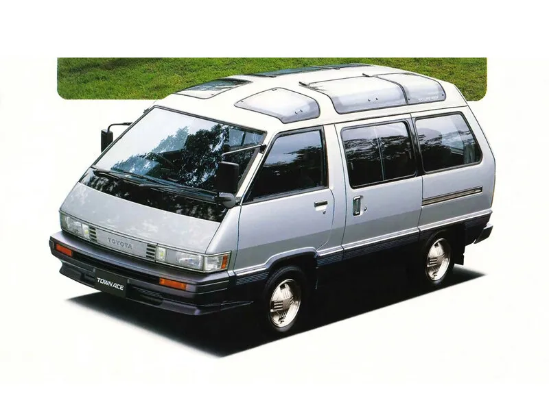 Toyota Town Ace рестайлинг 1985, минивэн, 2 поколение, R20, R30 (08.1985 - 07.1988)