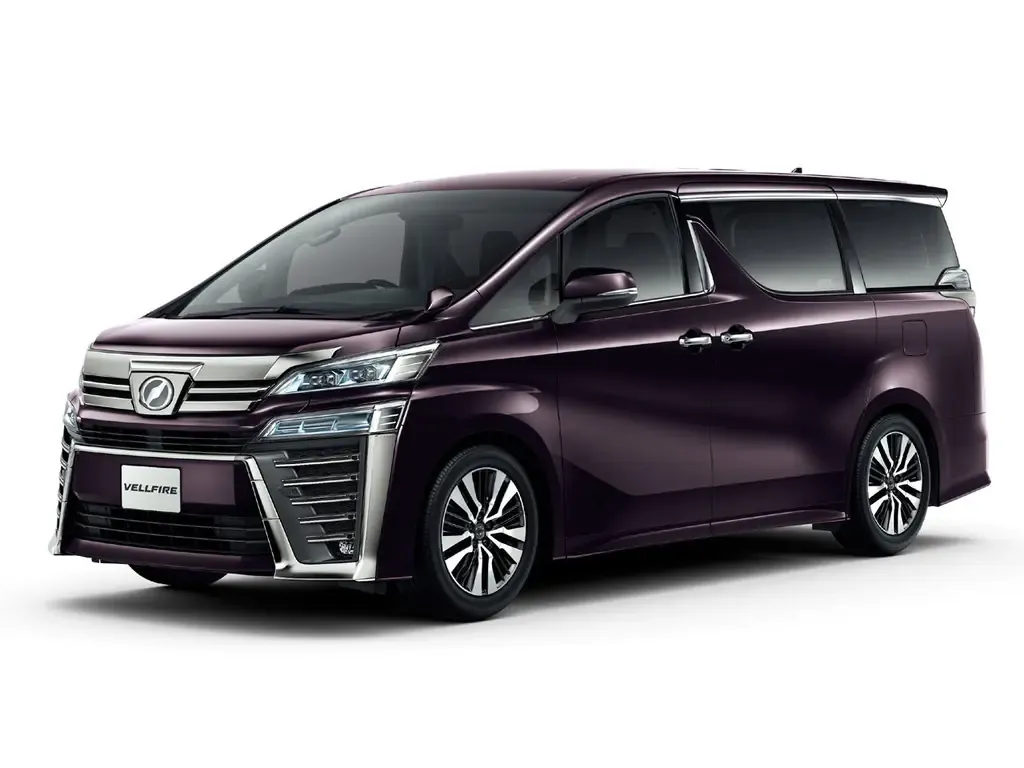Toyota Vellfire рестайлинг 2017, минивэн, 2 поколение, H30 (12.2017 - 05.2023)