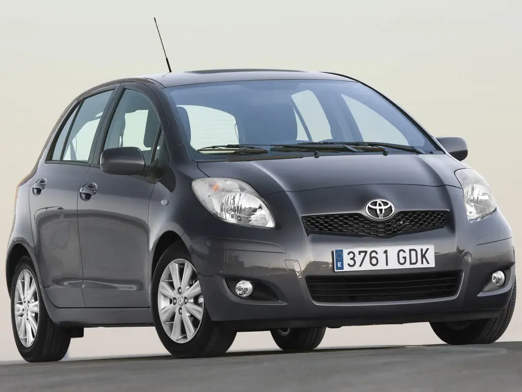 Toyota Yaris рестайлинг 2009, хэтчбек 5 дв., 2 поколение, XP90 (01.2009 - 12.2010)