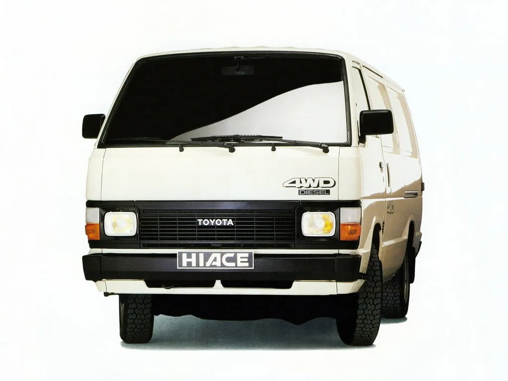 Toyota Hiace 1982, цельнометаллический фургон, 3 поколение, H50, H60, H70 (12.1982 - 07.1989)