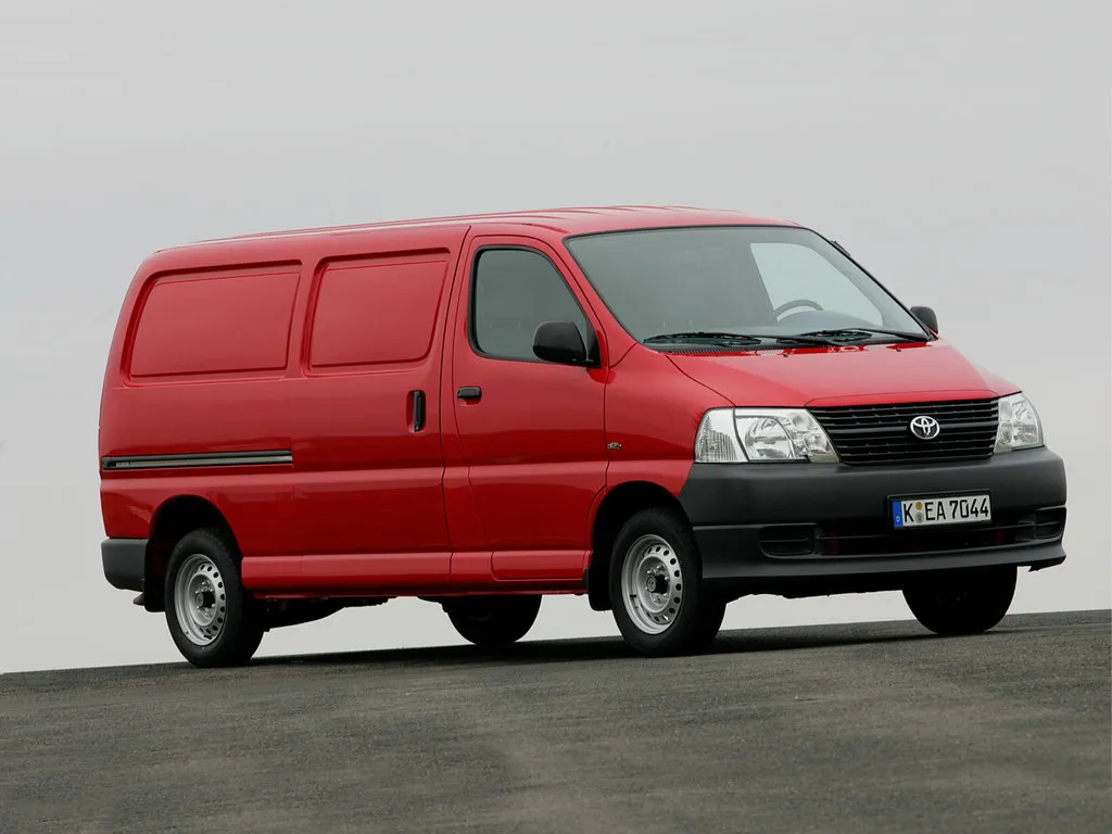 Toyota Hiace рестайлинг 2006, цельнометаллический фургон, 5 поколение, XH10 (09.2006 - 11.2011)