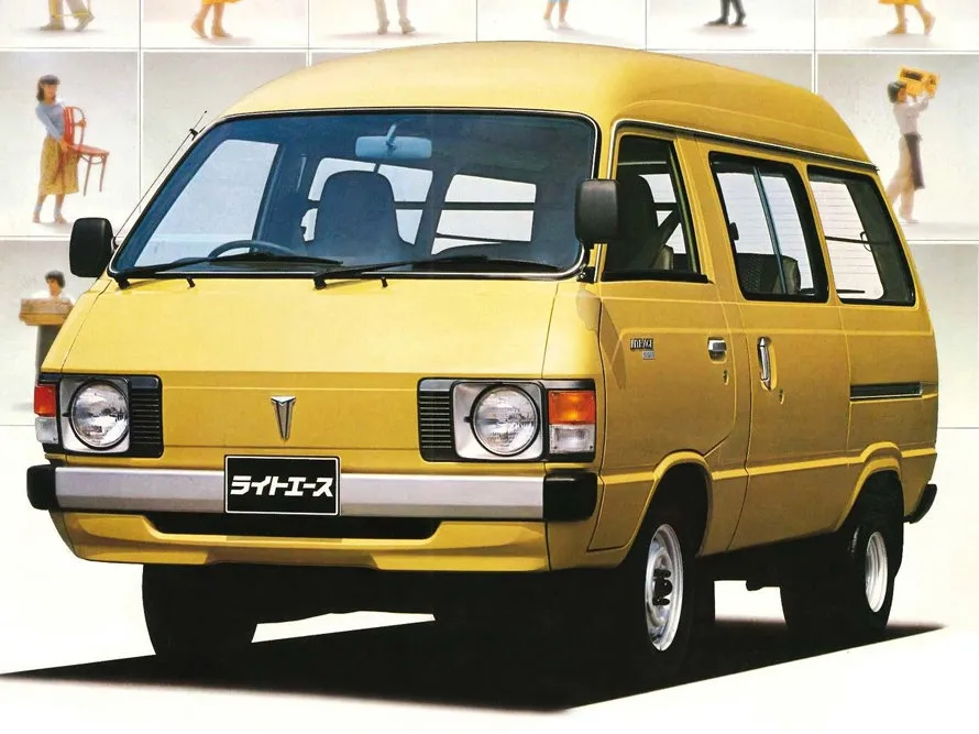 Toyota Lite Ace 1979, цельнометаллический фургон, 2 поколение, M20 (10.1979 - 08.1985)