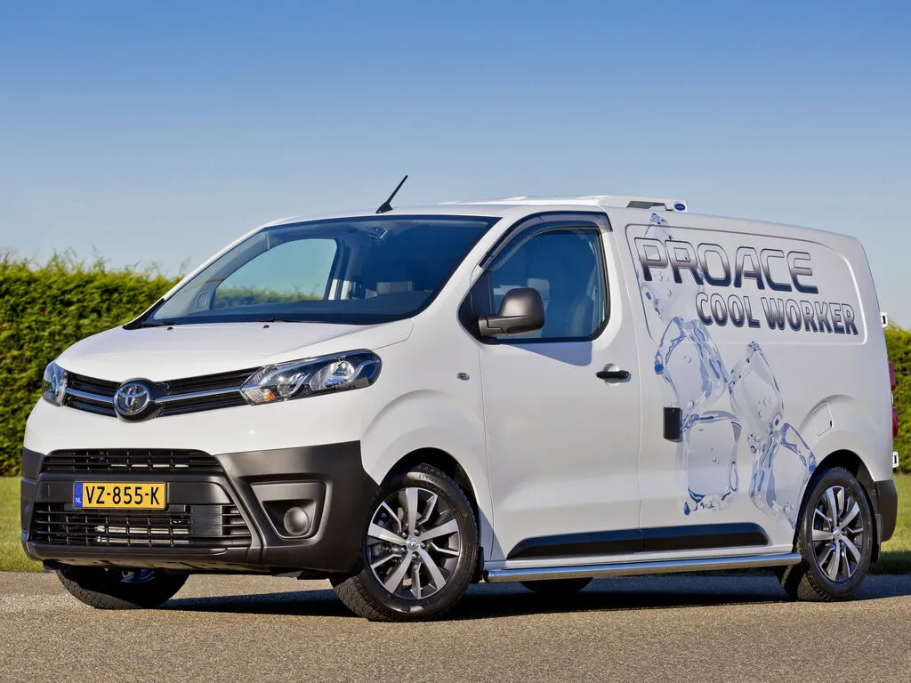 Toyota Proace 2016, цельнометаллический фургон, 2 поколение (03.2016 - н.в.)
