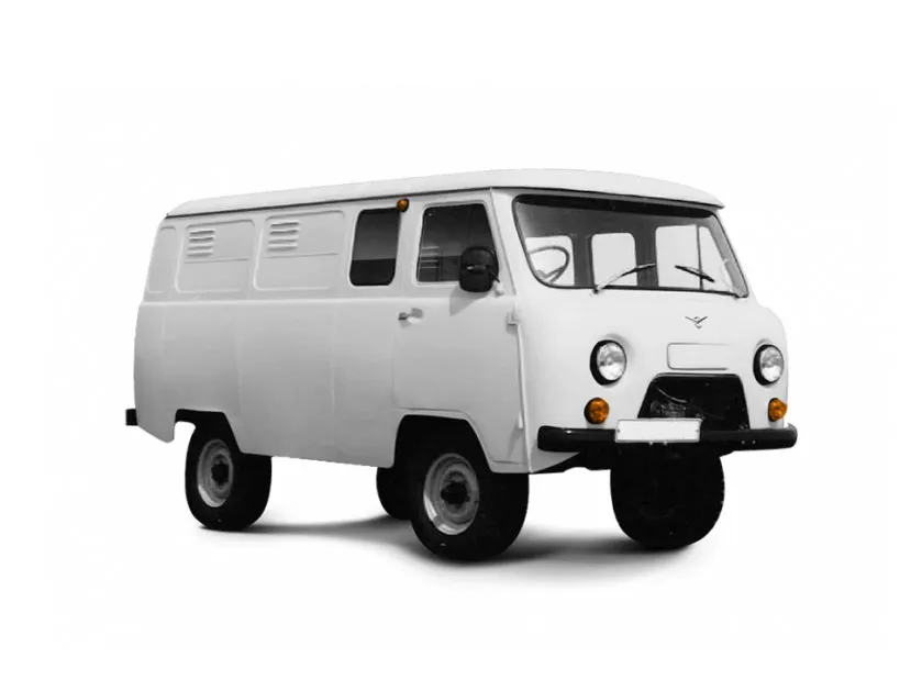 УАЗ Буханка 1965, цельнометаллический фургон, 3 поколение, 452 (03.1965 - н.в.)