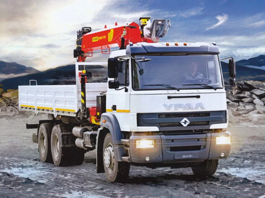 Урал C34520 2021, шасси, 1 поколение (07.2021 - н.в.)