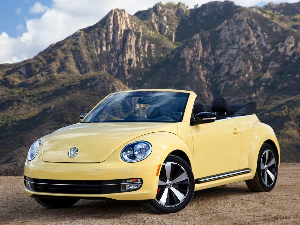 Volkswagen Beetle 2012, открытый кузов, 2 поколение, A5 (11.2012 - 02.2016)