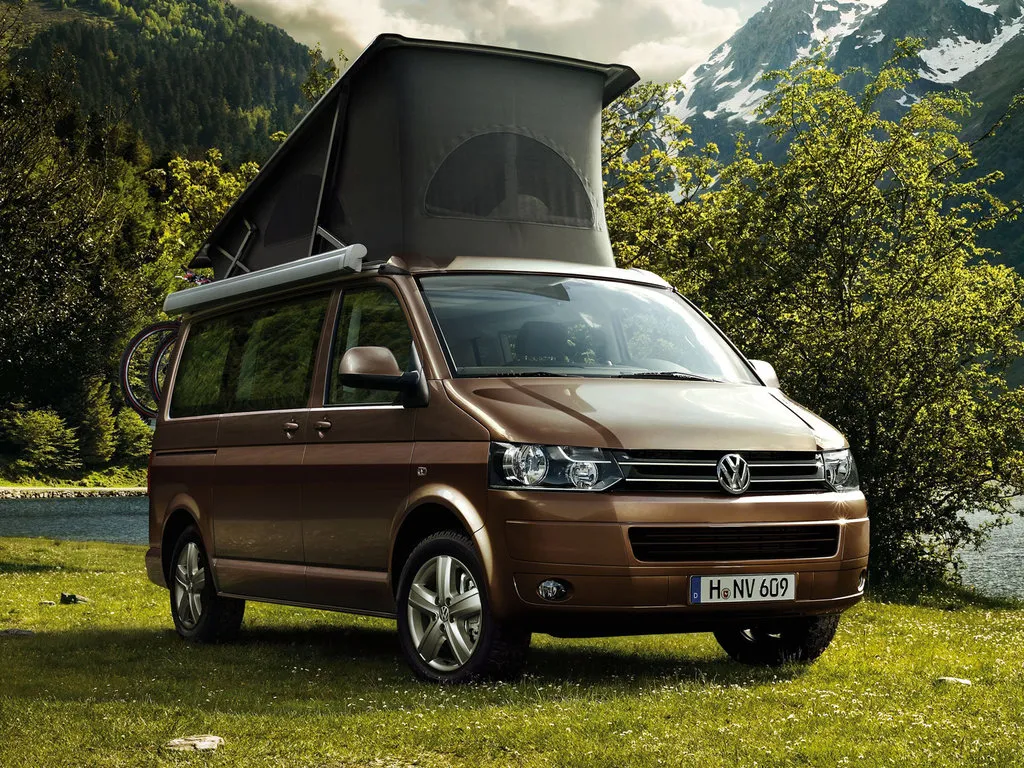 Volkswagen California рестайлинг 2009, минивэн, 5 поколение, T5 (09.2009 - 07.2015)