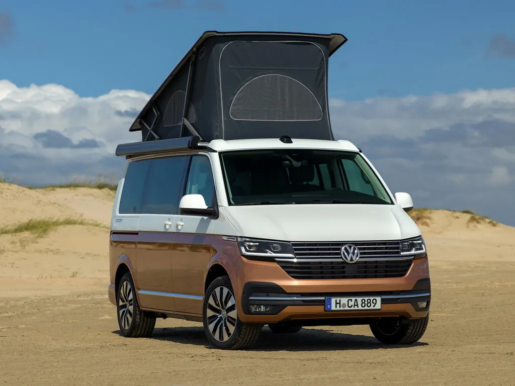 Volkswagen California рестайлинг 2020, минивэн, 6 поколение, T6.1 (01.2020 - 12.2022)