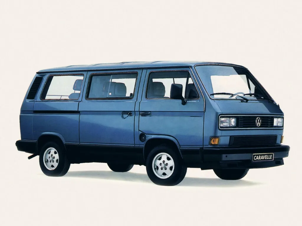 Volkswagen Caravelle рестайлинг 1986, минивэн, 3 поколение, T3 (01.1986 - 01.1992)