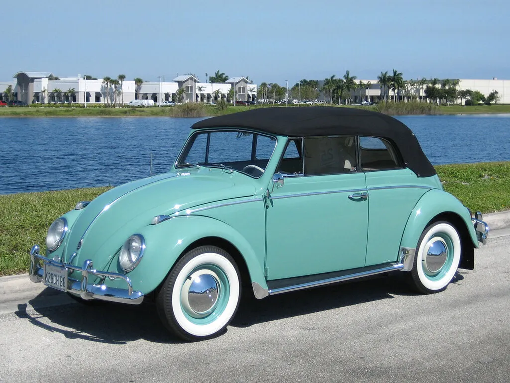 Volkswagen Kaefer 3-й рестайлинг 1962, открытый кузов, 1 поколение (01.1962 - 08.1967)