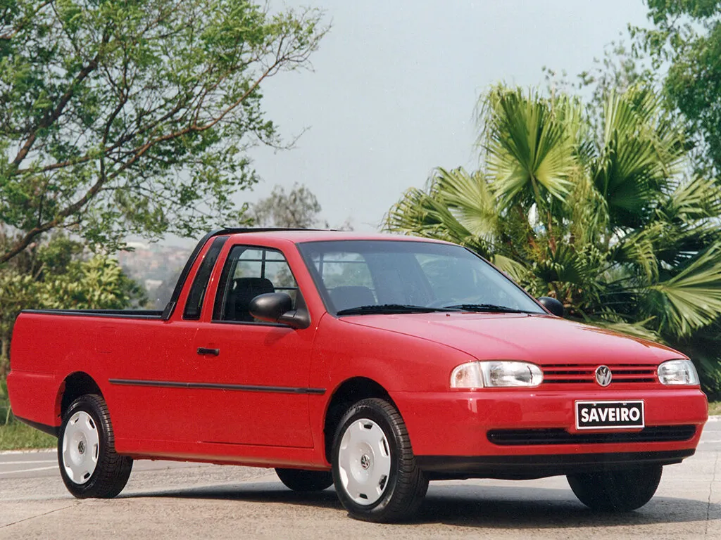 Volkswagen Saveiro 1996, пикап, 2 поколение (01.1996 - 01.2000)