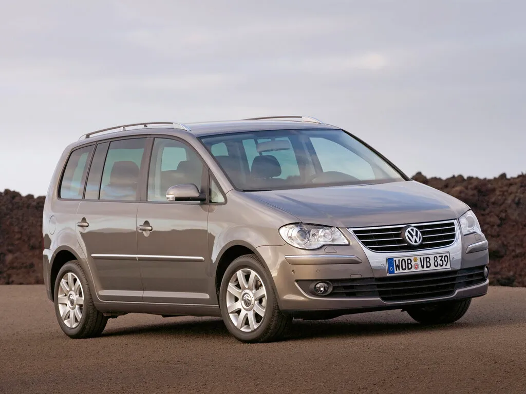 Volkswagen Touran рестайлинг 2006, минивэн, 1 поколение, 1T (02.2006 - 05.2010)