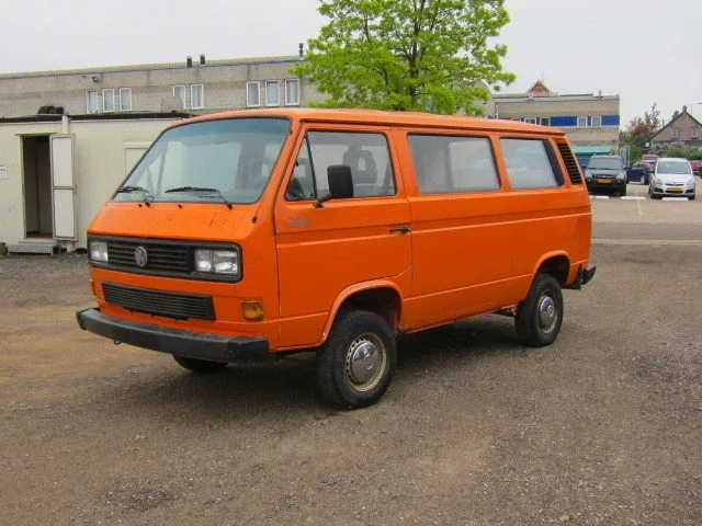 Volkswagen Transporter рестайлинг 1987, минивэн, 3 поколение, T3 (02.1987 - 07.1991)