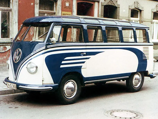 Volkswagen Type 2 1950, минивэн, 1 поколение, T1 (03.1950 - 12.1958)