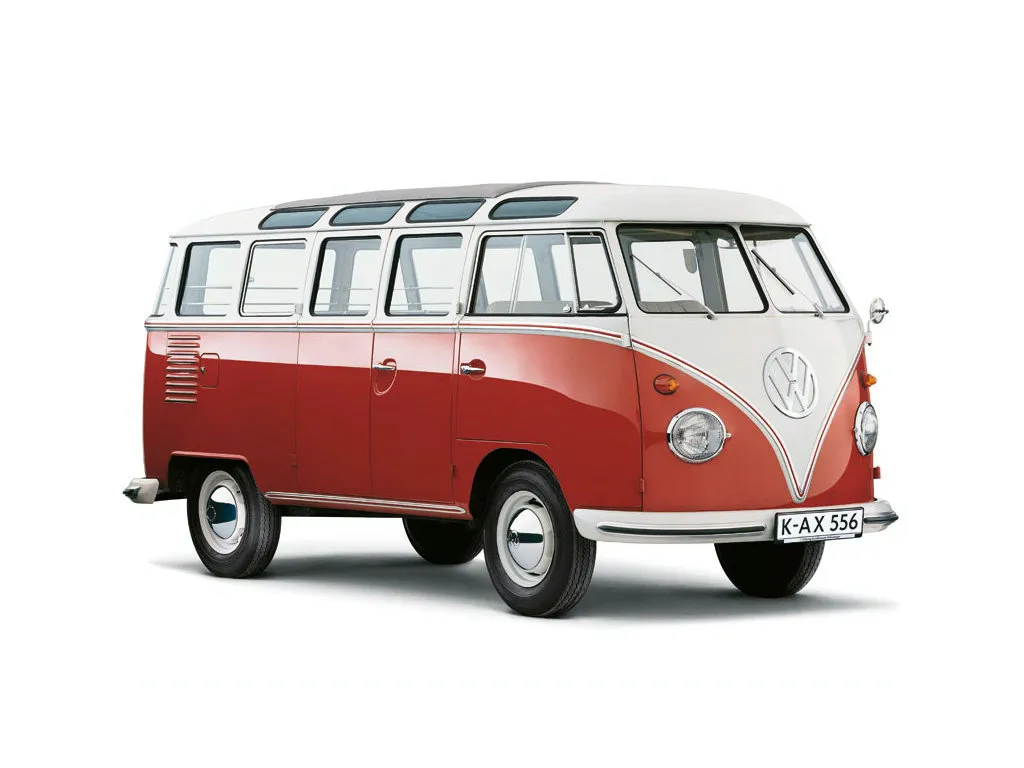 Volkswagen Type 2 рестайлинг 1959, минивэн, 1 поколение, T1 (01.1959 - 12.1962)