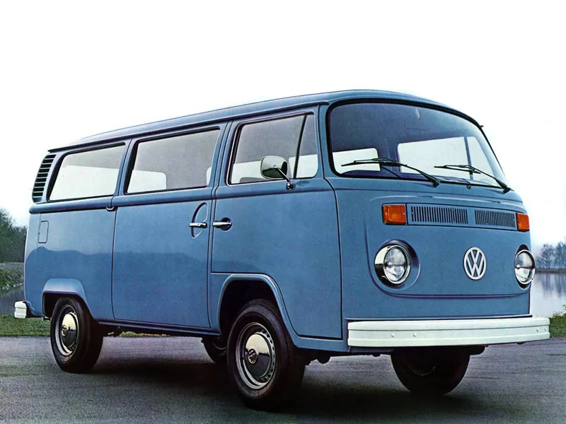 Volkswagen Type 2 рестайлинг 1972, минивэн, 2 поколение, T2 (08.1972 - 10.1979)
