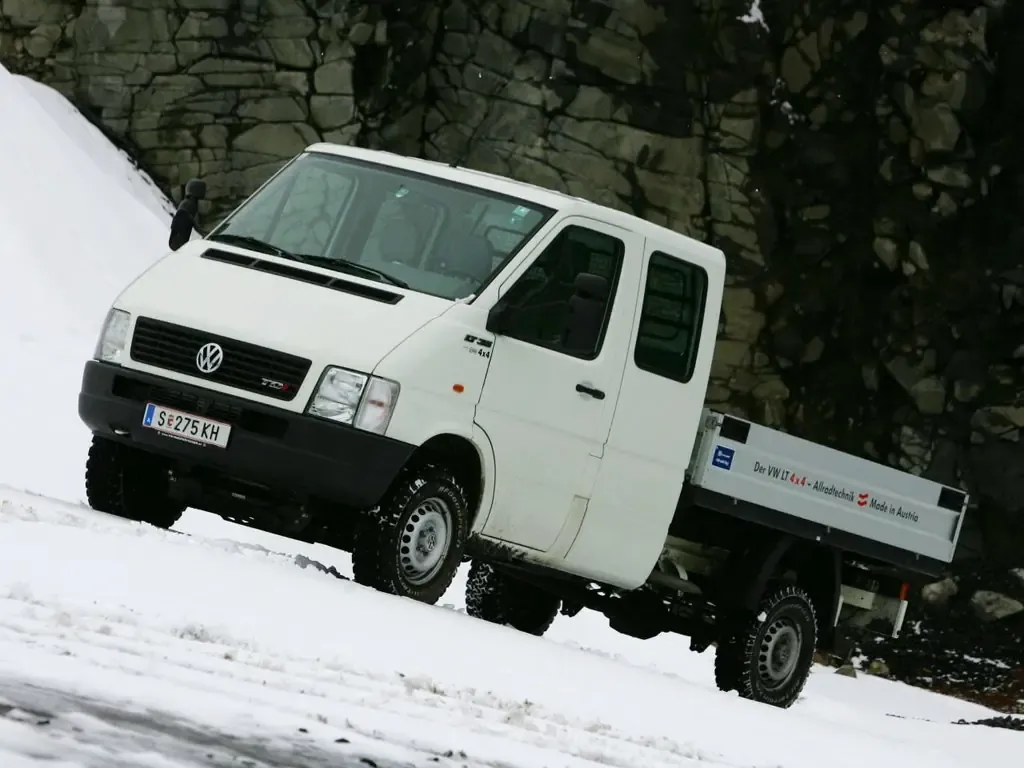 Volkswagen LT 1996, шасси, 2 поколение, Typ 2D (01.1996 - 07.2007)