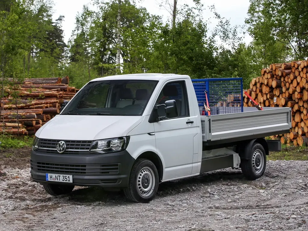 Volkswagen Transporter 2015, бортовой грузовик, 6 поколение, T6 (08.2015 - 05.2019)