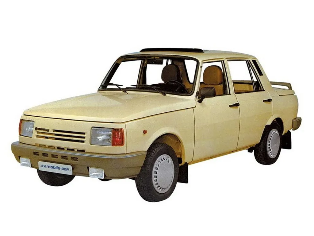 Wartburg 1.3 1988, седан, 1 поколение (10.1988 - 04.1991)