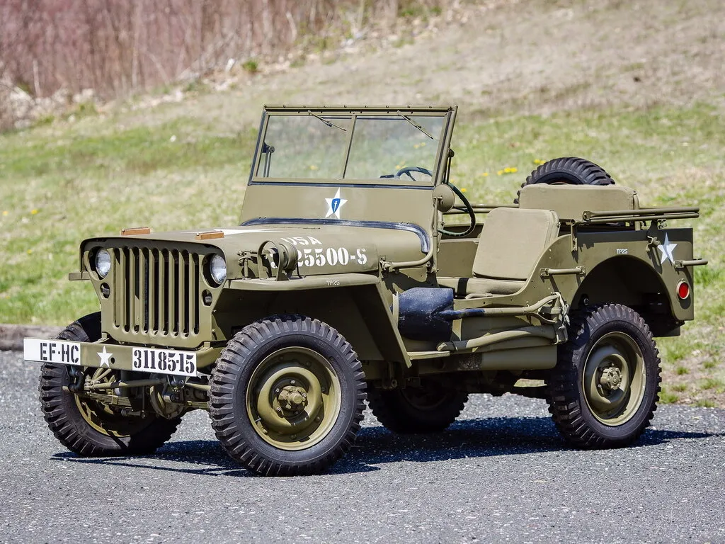Willys MB 1941, открытый кузов, 1 поколение (02.1941 - 08.1945)