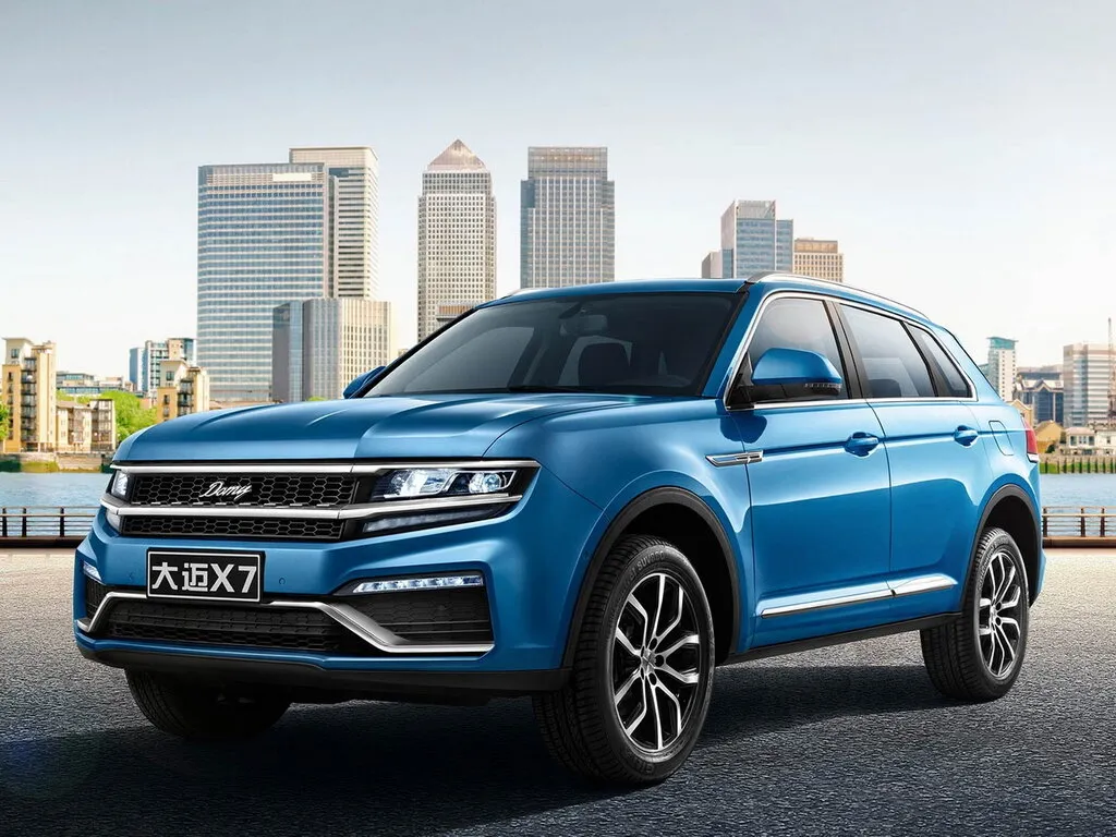 Zotye Domy X7 2017, джип/suv 5 дв., 1 поколение (09.2017 - 09.2018)